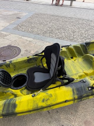 Kayak Doble Atlantic Kenai 2+1 + Carro + Remos