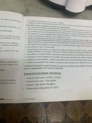 Robot de Cocina Thermo Profesional