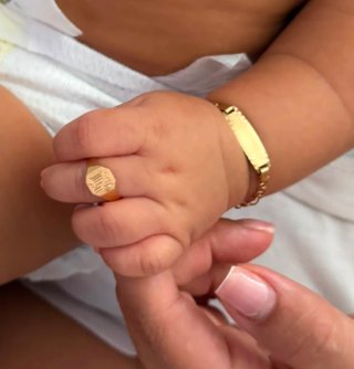 Esclava bebé oro 18k