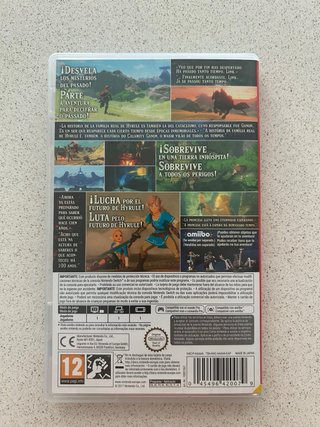 Zelda Breath of the Wild Nintendo Switch