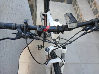 Bicicleta Montaña Blanca .