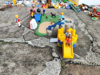 Playmobil Parque Infantil y Barbacoa