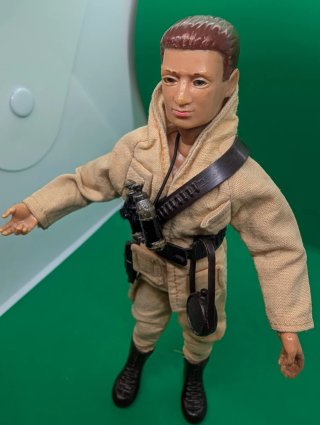Figura madelman Cazador Safari con Accesorios