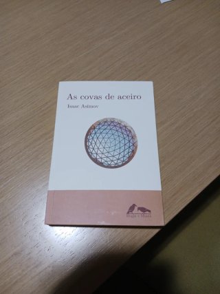 Libro  As covas de aceiro. Isaac Asimov.