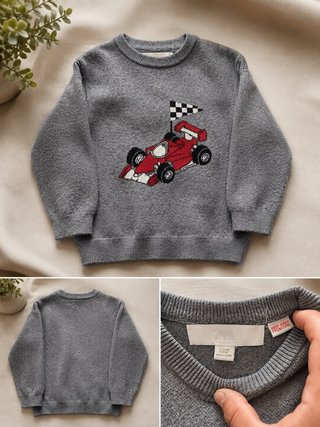 Jersey niño Zara coche carreras