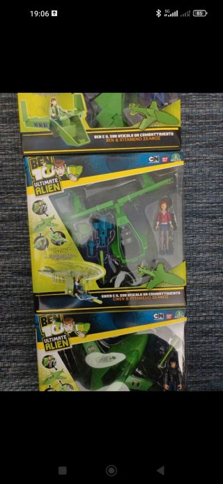 Ben 10 Ultimate Alien Veicoli da Combattimento