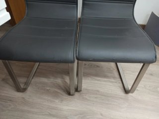 Sillas de comedor modernas (Set de 4)