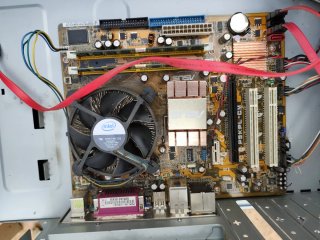 Placa ASUS 755 P5KPL-AM + Intel Pentium Dual 4gb r