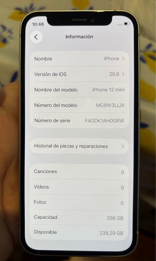 iPhone 12 mini verde 256 GB