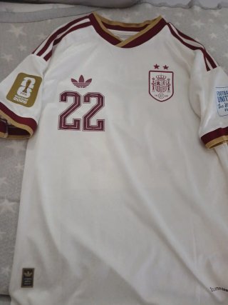 Camiseta España Cubarsi 22 Firmada