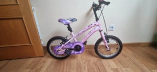 Bicicleta infantil rosa