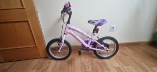 Bicicleta infantil rosa