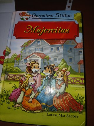 libro saga Geronimo  Stilton.Mujercitas