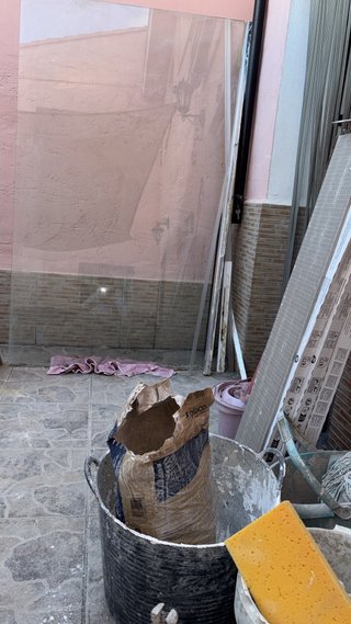 Campana de cristal para ducha