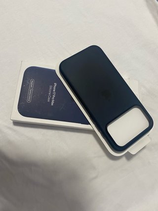 Funda iPhone 17 Pro Max Apple Azul Oscuro,Original