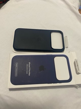Funda iPhone 17 Pro Max Apple Azul Oscuro,Original