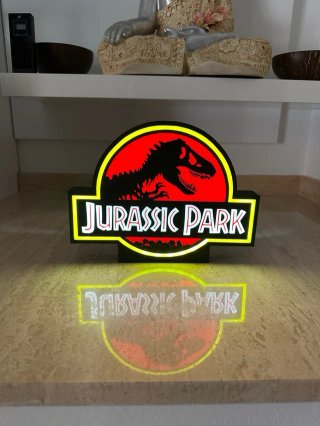 Lámpara LED Jurassic Park