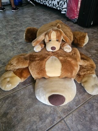 Peluche Oso Grande con Perro