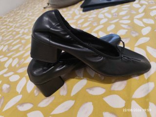Zapatos tacón Stradivarius T.38 Negros