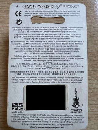 Warhammer 40k Exterminador Lanzallamas Pesado