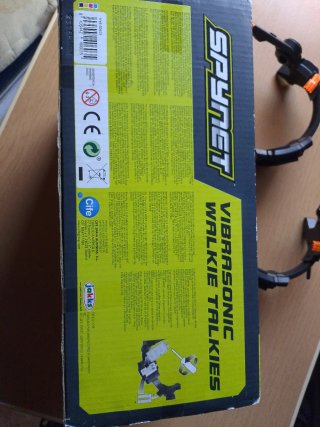Walkie Talkies SpyNet VIBRASONIC 2 Piezas