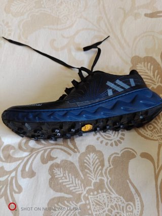 Zapatillas de montaña Normal negras y azules