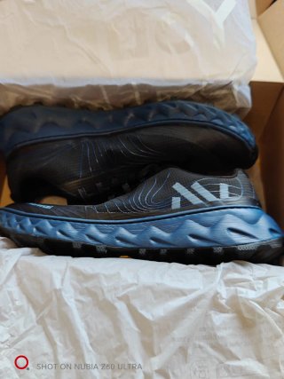 Zapatillas de montaña Normal negras y azules