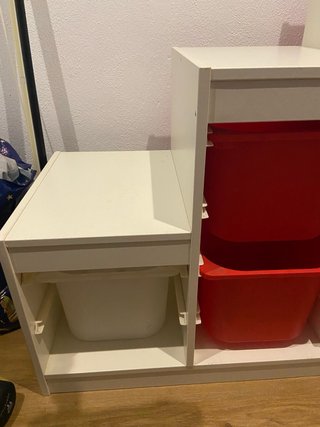 Mueble organizador de juguetes
