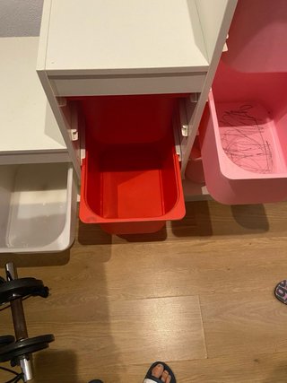 Mueble organizador de juguetes