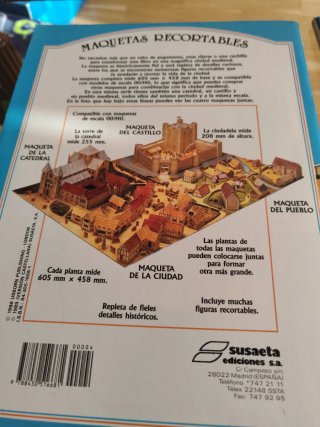 Maquetas Recortables Construye Ciudad, Pueblo, Vik