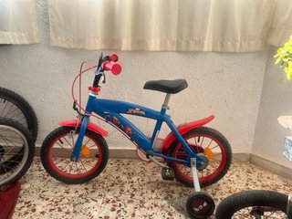 Bici Spiderman 18 infantil
