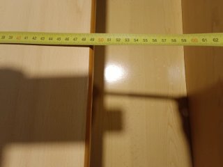 Cajonera de madera clara