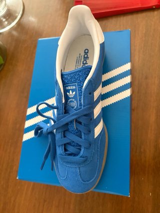 Adidas Gazelle Azul y Blanco