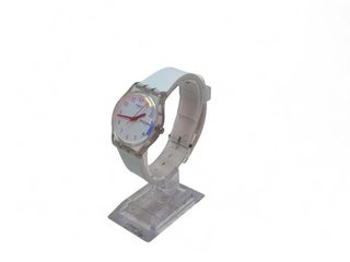 REJOJ SWATCH GE713 CELESTE + CAJA + CERTIFICADO