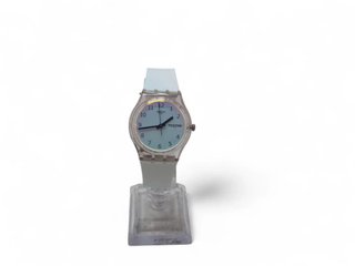 REJOJ SWATCH GE713 CELESTE + CAJA + CERTIFICADO