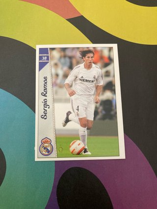Cromo Sergio Ramos Real Madrid