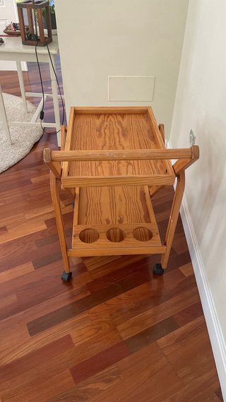 Camarera Carrito Madera