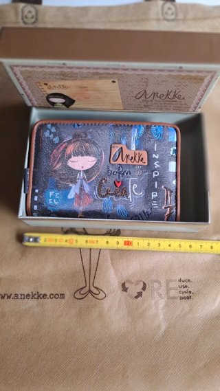Bolso Anekke grande + billetero sin usar
