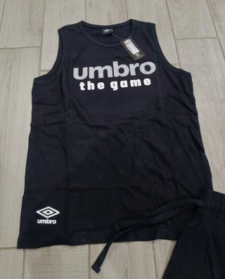Tuta sportiva Umbro uomo nera