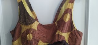 Vestido Globo Fiesta Marrón Talla 38
