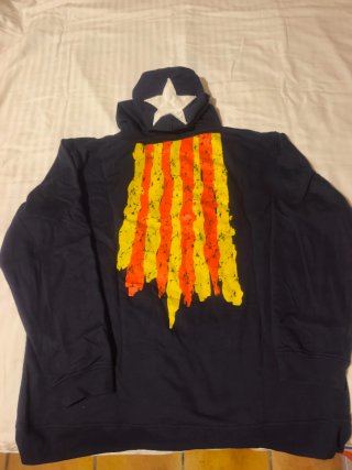 Sudadera Catalunya Azul