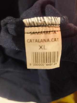 Sudadera Catalunya Azul