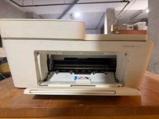 Impresora HP Beige/Blanca