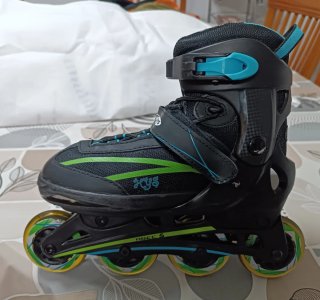 Patines en línea negros Talla 37-40