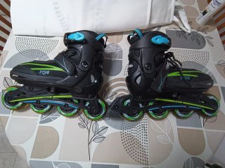 Patines en línea negros Talla 37-40