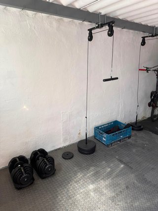 Equipo de gimnasio completo