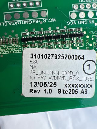 Placa Display Lavadora Hoover H-WASH 500