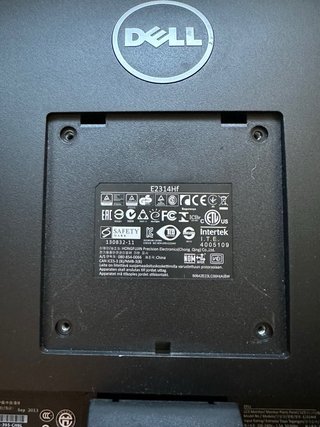 Monitor Dell E2314Hf 23" LCD