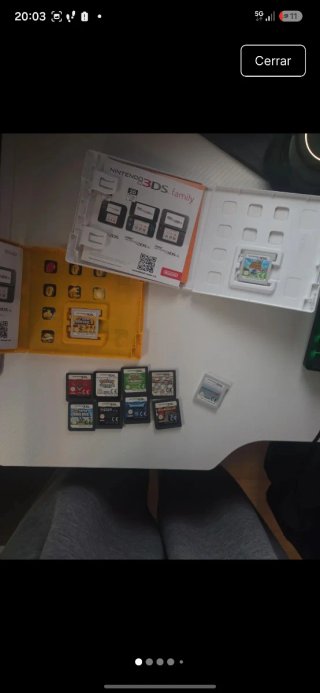 Nintendo 3DS Blanca con Juegos