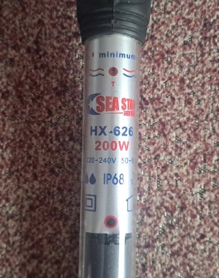 Termoestato Calentador Acuario 200W